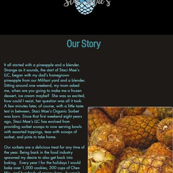 Staci Mae's - a picture of a pineapple - Desserts Near Me