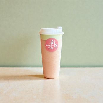 Sweet Vibe - Christmas Special: Guava Slush w/ Matcha Foam - Desserts Near Me - San Diego, California Sweet Vibe - Christmas Special: Guava Slush w/ Matcha Foam - Desserts Near Me - San Diego, California