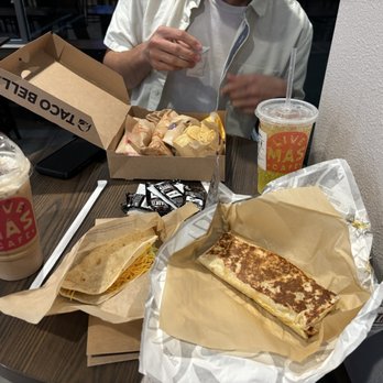 Taco Bell - Live Más Café - Idk what this is ngl. But the green stuff in the taco is good - Fast Food Near Me - Chula Vista, California Taco Bell - Live Más Café - Idk what this is ngl. But the green stuff in the taco is good - Fast Food Near Me - Chula Vista, California