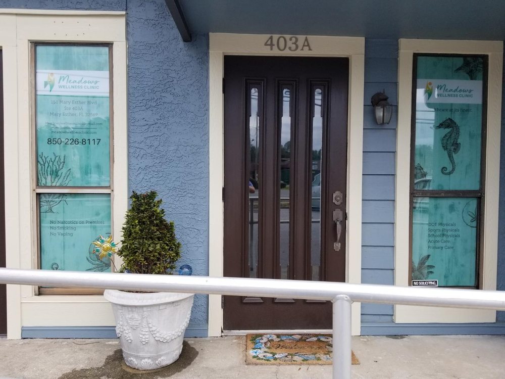 MEADOWS WELLNESS CLINIC Updated September 2024 151 Mary Esther Blvd
