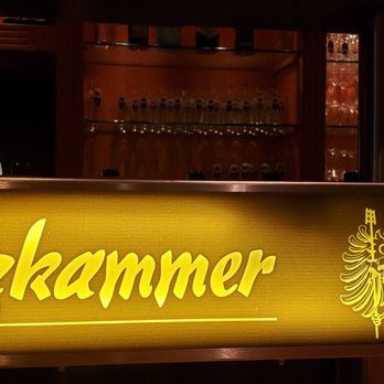 Salzkammer - Sign on the bar. - Austrian Near Me - Frankfurt, HE