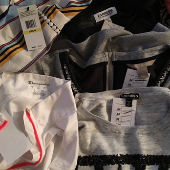 Village Discount Outlet - We're talking nothing but good brands.. Express (my favorite place to shop, even though shirts are like $50), Banana Republic, Champion - Used, Vintage & Consignment Near Me - Chicago, Illinois Village Discount Outlet - We're talking nothing but good brands.. Express (my favorite place to shop, even though shirts are like $50), Banana Republic, Champion - Used, Vintage & Consignment Near Me - Chicago, Illinois