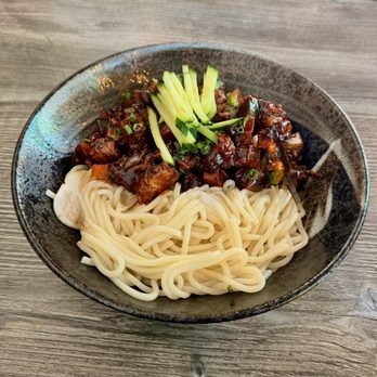 Zen Bowl - Jjajangmyun (before mixing) - Korean Near Me - Charlotte, North Carolina Zen Bowl - Jjajangmyun (before mixing) - Korean Near Me - Charlotte, North Carolina