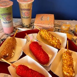 Sweet Potato Corn Dog