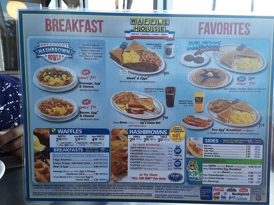 Menu photo 5 Waffle House Knoxville, TN Menu photo 5 Waffle House Knoxville, TN