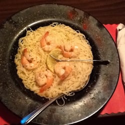 Dejohn's Italian Spaghetti House - Homemade to order Shrimp Scampi served with Angel Hair Pasta