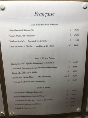 Menu photo 6 Osteria Antico Giardinetto Venezia, VE Menu photo 6 Osteria Antico Giardinetto Venezia, VE