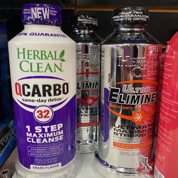 Bluemoon Smokeshop - Herbal clean qcarbo, herbal clean eliminex, detox cleanse drink - Tobacco Shops Near Me - Tracy, California
