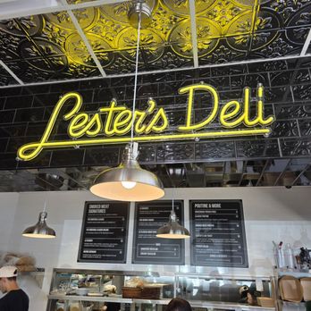 Lester's Deli - Sign and menu - Delis Near Me - Henderson, Nevada