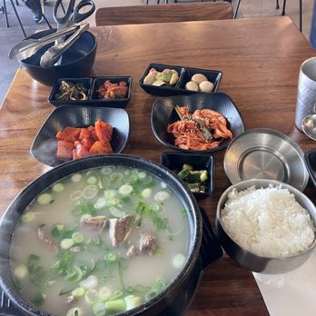 Dasom - Beef Broth Ugly Beef Rib Soup $17 lunch special comes with rice and banchan 3/10/25 - Korean Near Me - Los Angeles, California Dasom - Beef Broth Ugly Beef Rib Soup $17 lunch special comes with rice and banchan 3/10/25 - Korean Near Me - Los Angeles, California