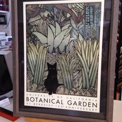 The Glenn Custom Framing - Here is the latest Ghoines. Simple bronze black mat with a frame full of texture to repeat the lines he uses in his work.
