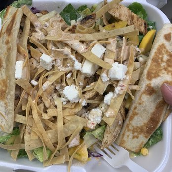 Figaro's Mexican Grill - Mango Chicken Salad - Mexican Near Me - Tulare, California
