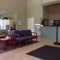 Susan Ways, PhD, MD - The spacious lobby. They have a big tv with daytime soaps and talk shows.