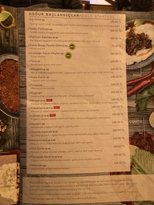 Menu photo 1 Kodebasi Kapadokya Göreme, 50