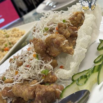 Royal Kitchen - Pork and Salt And Pepper Soft Shell Crab - Chinese Near Me - Plano, Texas