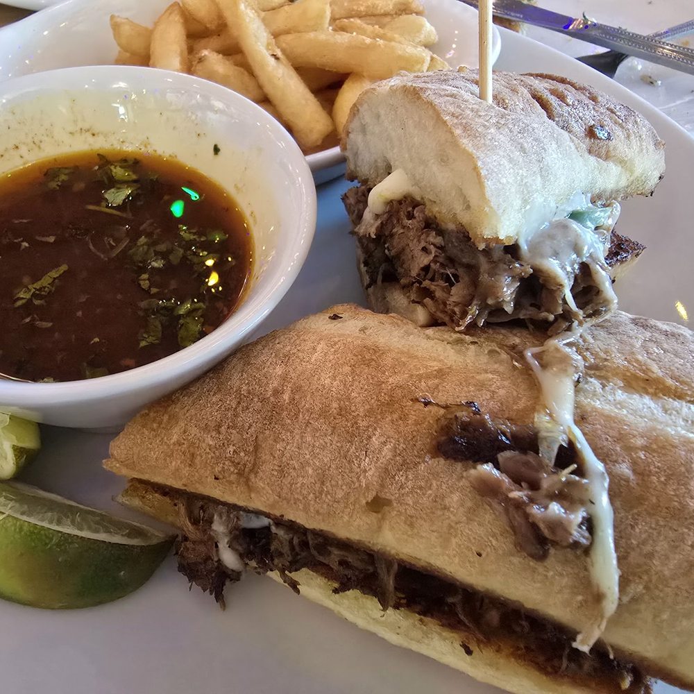 Rock & Brews - Grapevine - Birria Beef Dip and Birria Consommé - Burgers Near Me - Grapevine, Texas Rock & Brews - Grapevine - Birria Beef Dip and Birria Consommé - Burgers Near Me - Grapevine, Texas