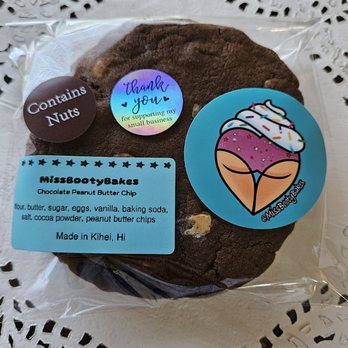 Miss Booty Bakes - Chocolate Peanut Butter Chip Cookies - Bakeries Near Me Miss Booty Bakes - Chocolate Peanut Butter Chip Cookies - Bakeries Near Me