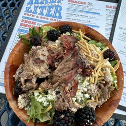 BlackBerry salad off summer menu BlackBerry salad off summer menu