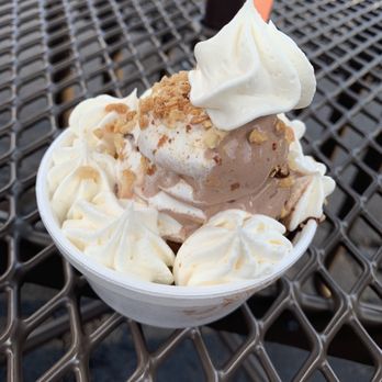 Don's Creamy Whip - swirl sundae with whipped cream, nuts, and hot fudge - Ice Cream & Frozen Yogurt Near Me - Reading, Ohio