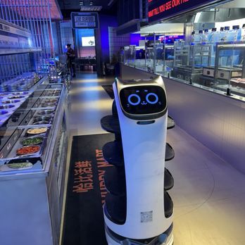 Chubby Mart - Robot that delivers the baos to your table - Chinese Near Me - Rowland Heights, California