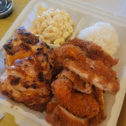Chicken combo plate