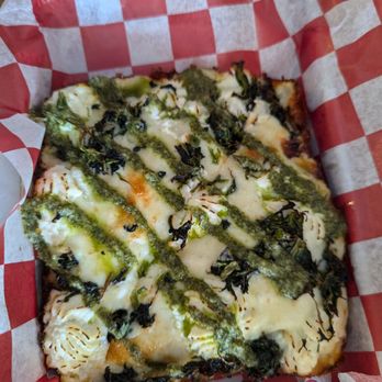 Buttercrust Pizza - Bianca personal square pizza - Pizza Near Me - Oviedo, Florida