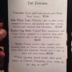 The Celtic Knot - Menu
