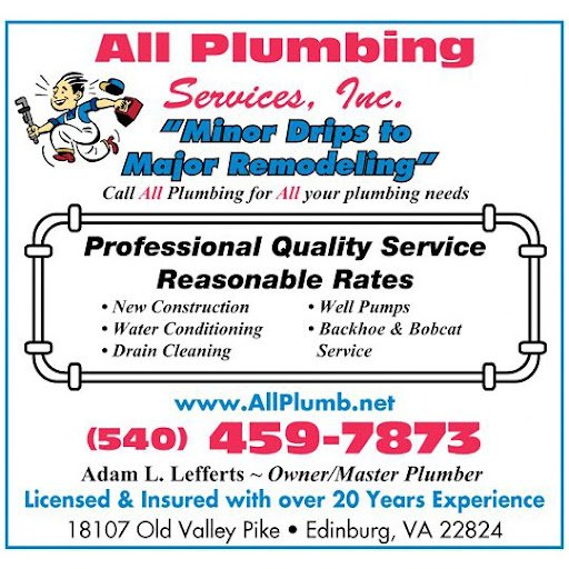 Slide of All Plumbing Services