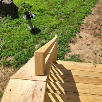 DK Construction - a view of a wooden deck - General Contractors Near Me - Columbia, Tennessee