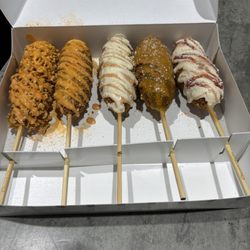 Chungchun Rice Dogs - Corn dogs