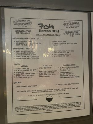 Menu photo 6 704 Korean BBQ Charlotte, NC Menu photo 6 704 Korean BBQ Charlotte, NC