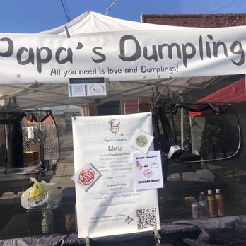 Papa's Dumpling - Food stand @farmers market - Dim Sum Near Me - Pleasanton, California
