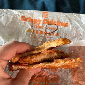 Burger King - Laughable chicken sandwich - Burgers Near Me - East Lansing, Michigan