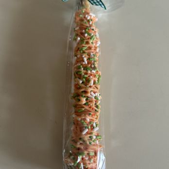 Le'cakery Bake Shop - Orange creamsicle pretzel stick - Bakeries Near Me - Westland, Michigan Le'cakery Bake Shop - Orange creamsicle pretzel stick - Bakeries Near Me - Westland, Michigan
