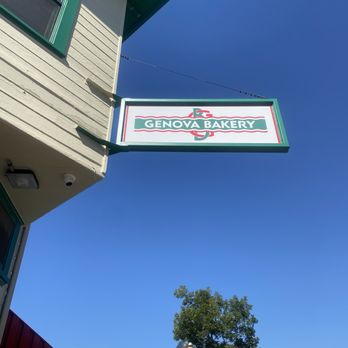 Genova Bakery - Local sign - Bakeries Near Me - Stockton, California Genova Bakery - Local sign - Bakeries Near Me - Stockton, California