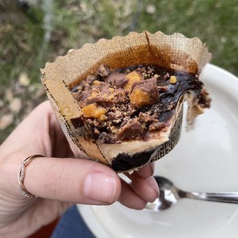 Gunsight Saloon - Chocolate peanut butter cupcake - American Near Me - Columbia Falls, Montana Gunsight Saloon - Chocolate peanut butter cupcake - American Near Me - Columbia Falls, Montana