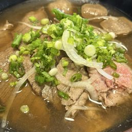 Beef pho noodle soup Beef pho noodle soup