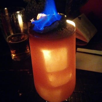 Peruke & Periwig - "WALKING DEAD"  Tall (Zombie)  Havana Especial, Oakheart, Kraken, Maraschino, Falernum, Apricot Brandy, orange, pineapple, lime, sugar.... - Cocktail Bars Near Me - Dublin, D