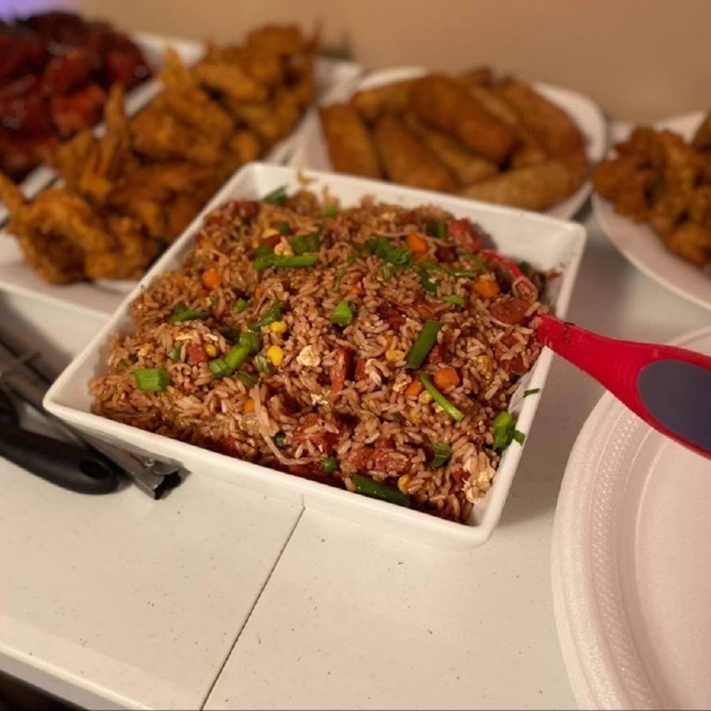 Dee's Culinary Creations - Chinese food!! Chicken fried rice, fried chicken, bbq ribs and egg rolls - Caterers Near Me