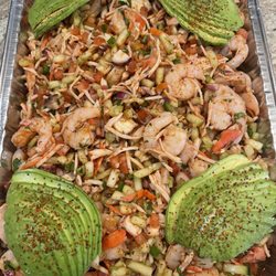 Mariscos Estilo Michoacan - Mixta = Camarón, Jaiba y Pulpo