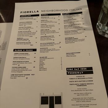 Fiorella - Sunset - Menu - Italian Near Me - San Francisco, California Fiorella - Sunset - Menu - Italian Near Me - San Francisco, California