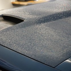 Standard Paint Protection - Wrapped Hood on a 2021 Dodge Challenger RT