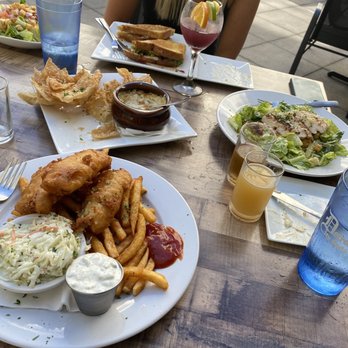 BrickYard Tavern - Caesar salad, fish and chips, club sandwich - American Near Me - Grand Rapids, Michigan