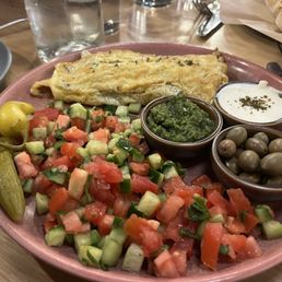Israeli breakfast