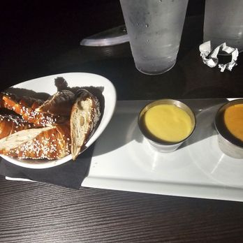 IPIC New York City - Warm Pretzel with cheese sauce and honey mustard - Cinema Near Me - New York, New York