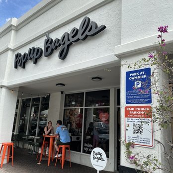 PopUp Bagels - Outside - Bagels Near Me - Delray Beach, Florida