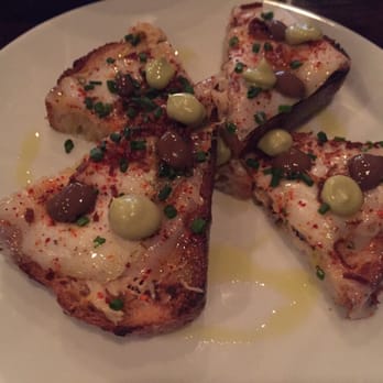 Toro - Lardo with crab meat - Tapas Bars Near Me - Boston, Massachusetts Toro - Lardo with crab meat - Tapas Bars Near Me - Boston, Massachusetts