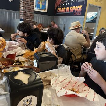 Crab N Spice - Kids loved it, like they say finger licking good. - Seafood Near Me - Corona, California