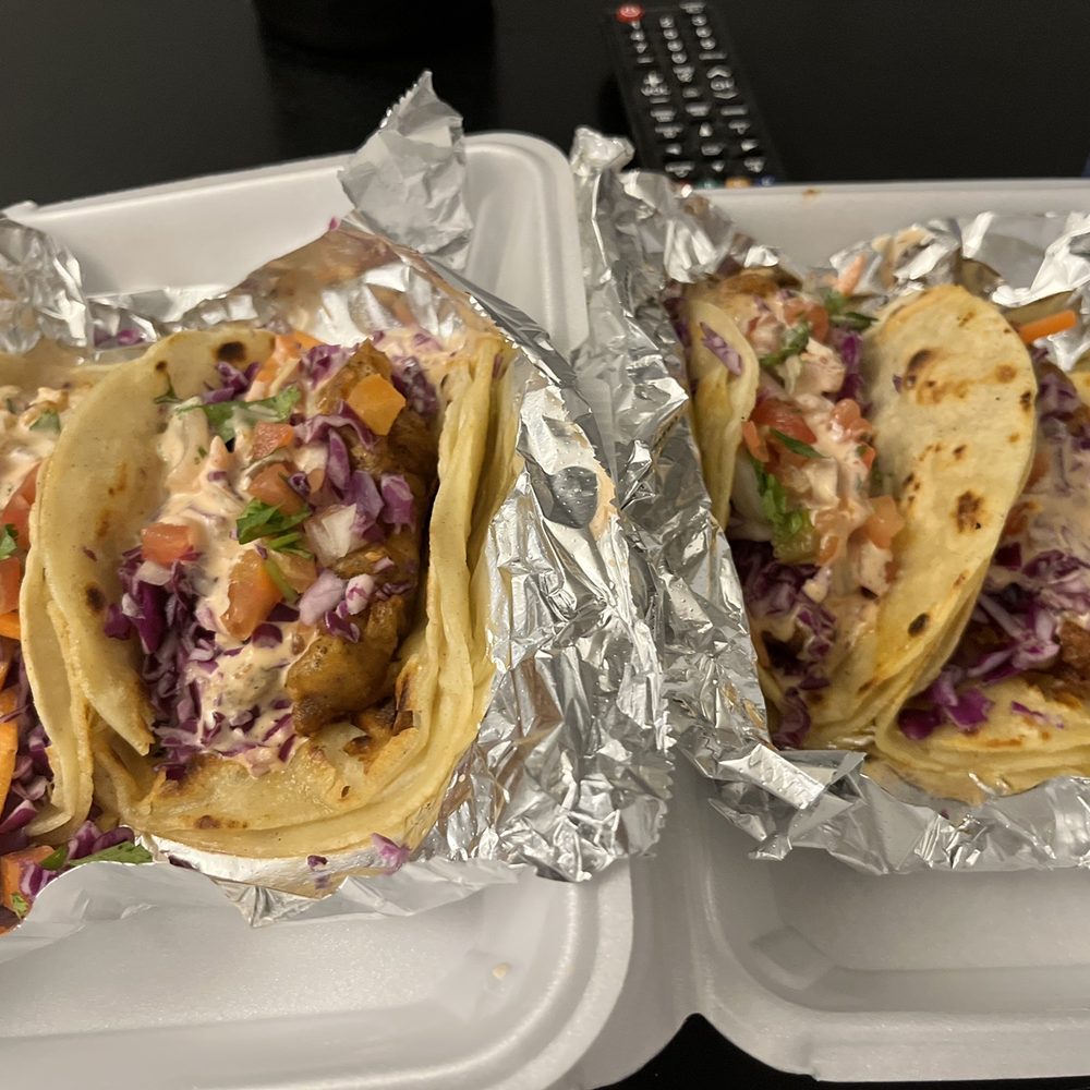 Shrimp and fish tacos Shrimp and fish tacos