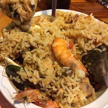 Las Islas Marias - Paella Del Mar. Crab legs, mussels, octopus, and shrimp mixed with seasoned rice. - Seafood Near Me - San Antonio, Texas Las Islas Marias - Paella Del Mar. Crab legs, mussels, octopus, and shrimp mixed with seasoned rice. - Seafood Near Me - San Antonio, Texas